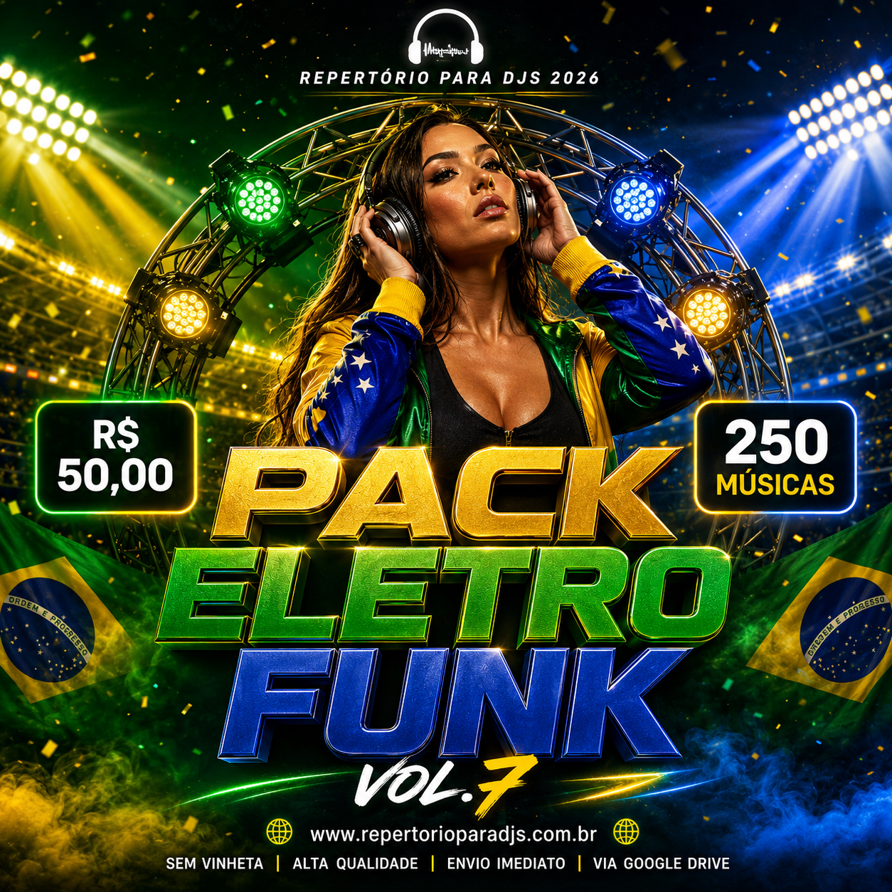 Pack Eletro Funk Vol.07 – Repertório para DJs 2026 🎧